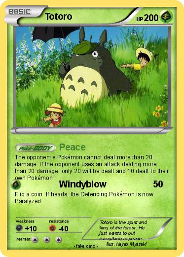 Pokemon Totoro