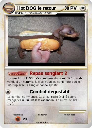 Pokemon Hot DOG le retour