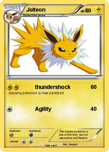 Pokemon Jolteon