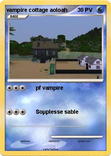 Pokemon vampire cottage aoloah
