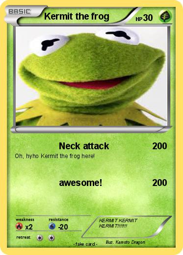 Pokemon Kermit the frog