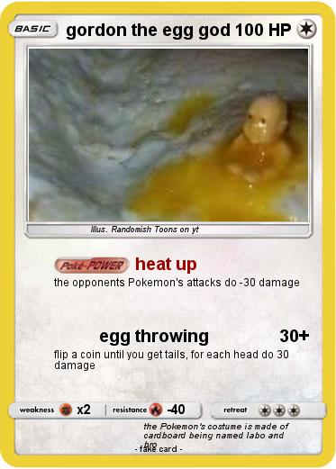 Pokemon gordon the egg god
