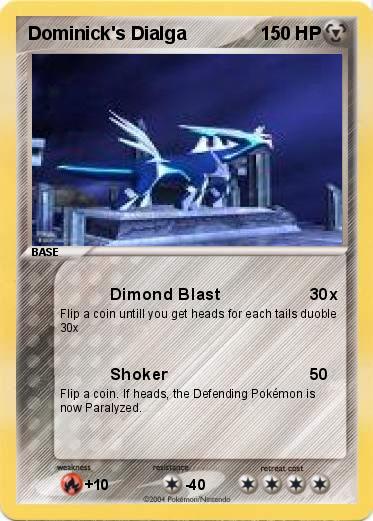 Pokemon Dominick's Dialga