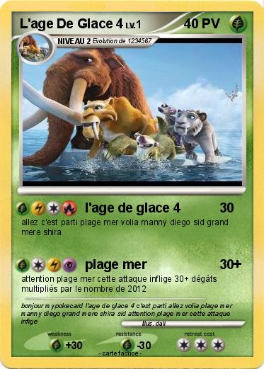 Pokemon L'age De Glace 4