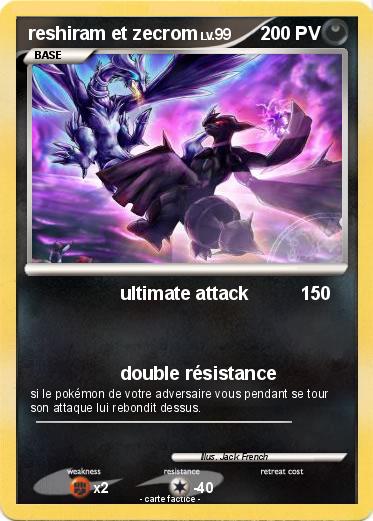 Pokemon reshiram et zecrom