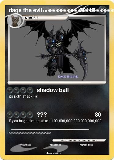 Pokemon dage the evil