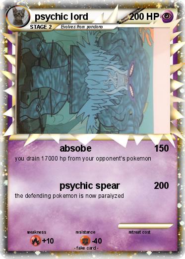Pokemon psychic lord