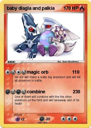 Pokemon baby diagla and palkia