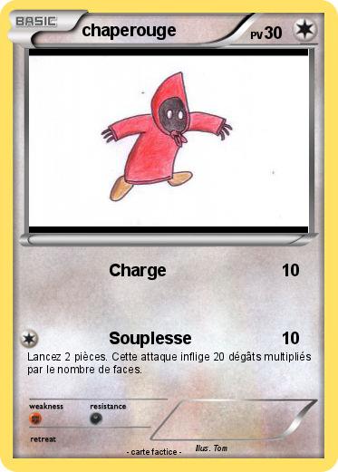 Pokemon chaperouge
