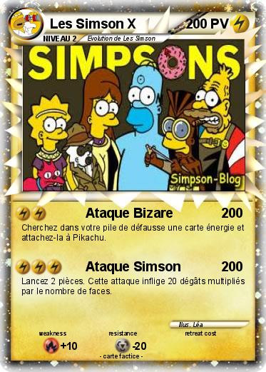Pokemon Les Simson X