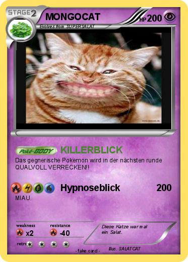 Pokemon MONGOCAT