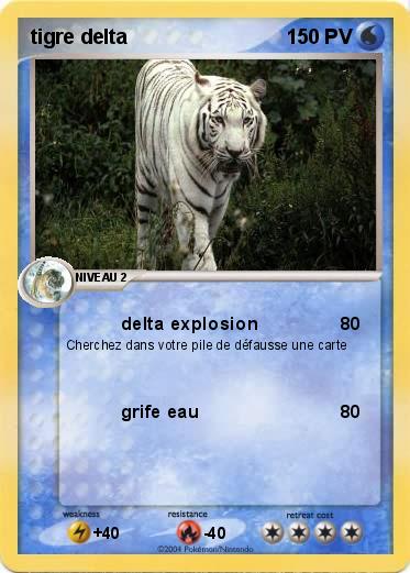 Pokemon tigre delta