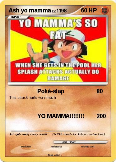 Pokemon Ash yo mamma