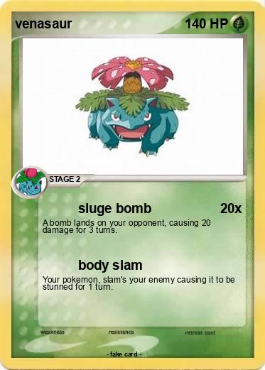 Pokemon venasaur
