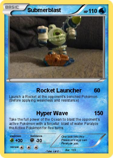 Pokemon Submerblast