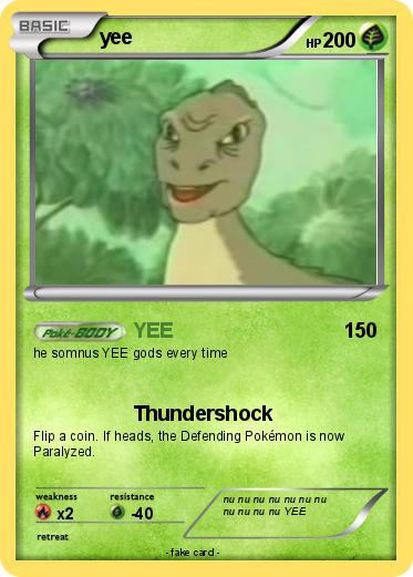 Pokemon yee