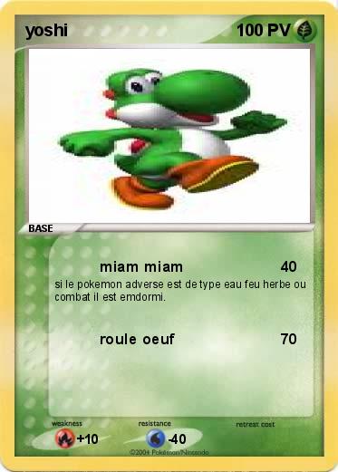 Pokemon yoshi