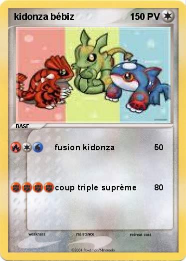 Pokemon kidonza bébiz