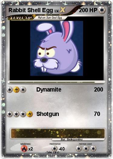 Pokemon Rabbit Shell Egg