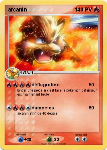 Pokemon arcanin