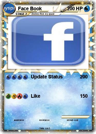Pokemon Face Book