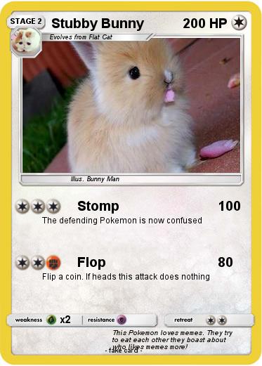 Pokemon Stubby Bunny