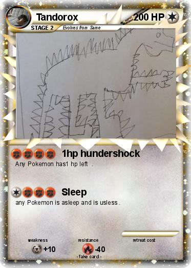 Pokemon Tandorox