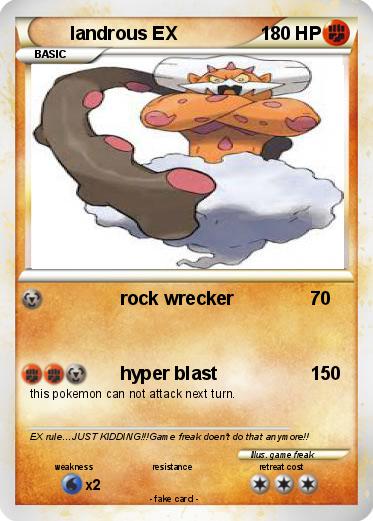Pokemon landrous EX