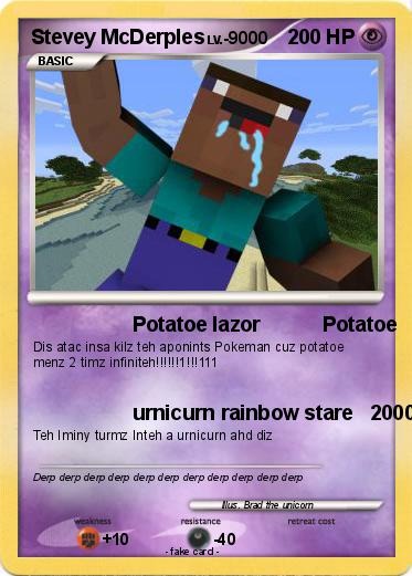 Pokemon Stevey McDerples