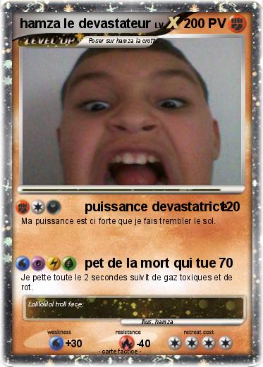 Pokemon hamza le devastateur