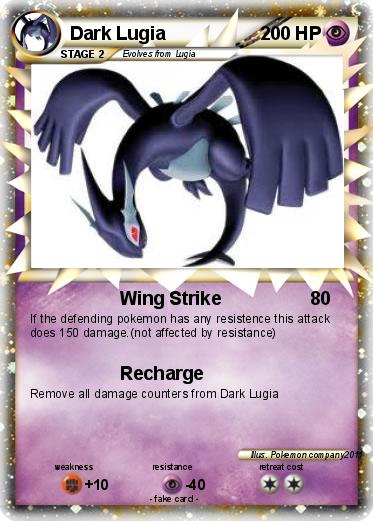Pokemon Dark Lugia