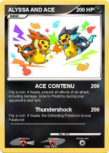 Pokemon ALYSSA AND ACE