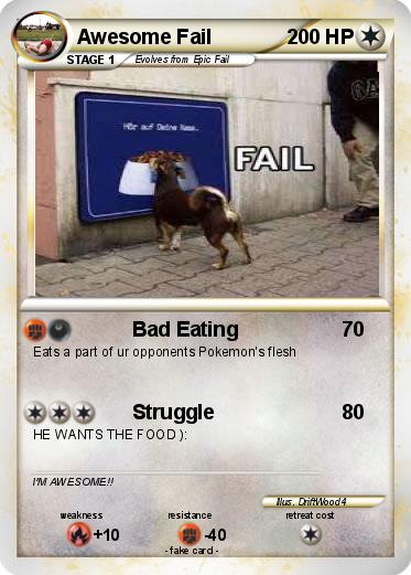 Pokemon Awesome Fail