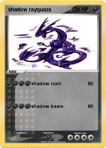 Pokemon shadow rayquaza