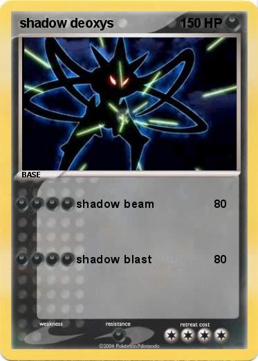 Pokemon shadow deoxys