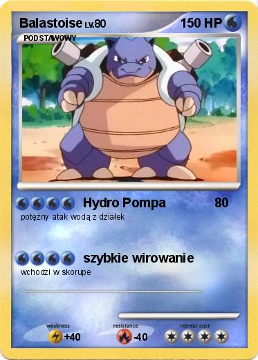 Pokemon Balastoise