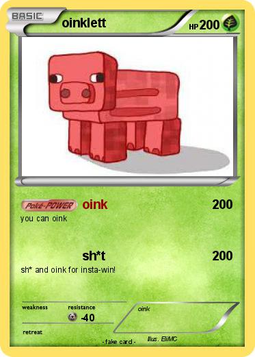 Pokemon oinklett