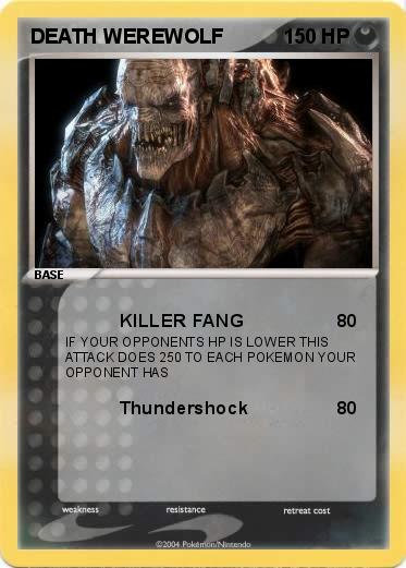 Pokemon DEATH WEREWOLF