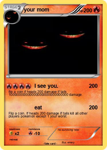 Pokemon your mom