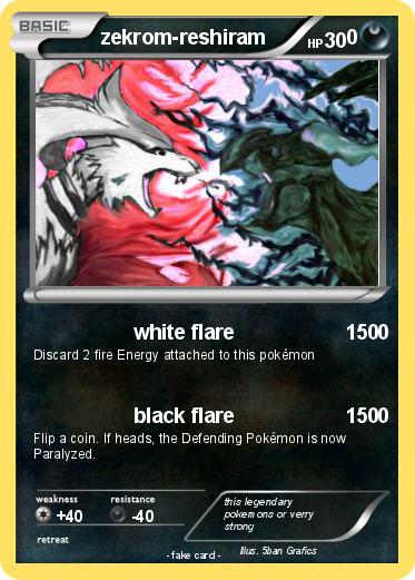 Pokemon zekrom-reshiram              0