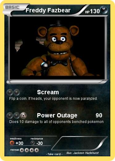Pokemon Freddy Fazbear
