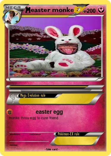 Pokemon easter monke