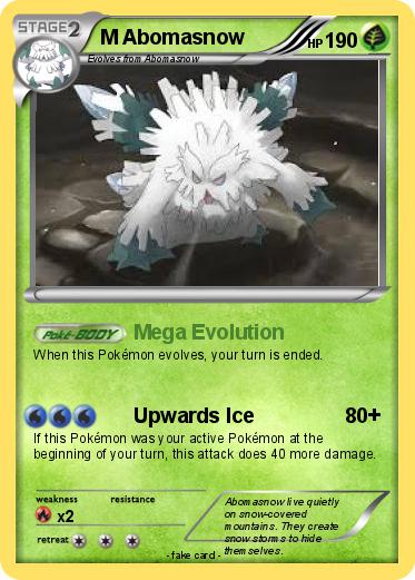 Pokemon M Abomasnow