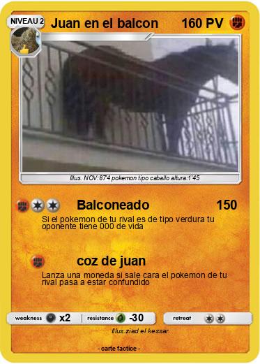 Pokemon Juan en el balcon