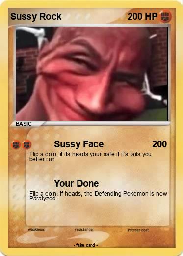 Pokemon Sussy Rock