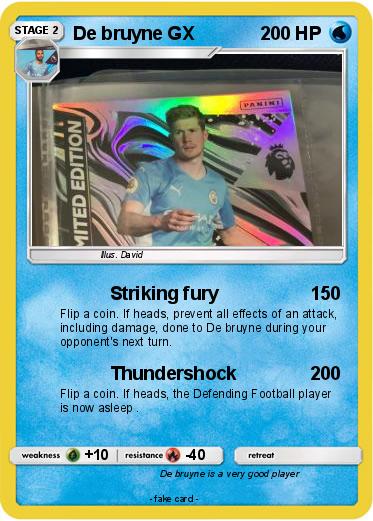 Pokemon De bruyne GX