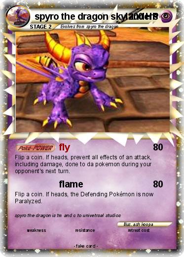 Pokemon spyro the dragon skylanders