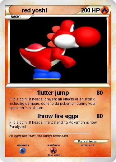 Pokemon red yoshi