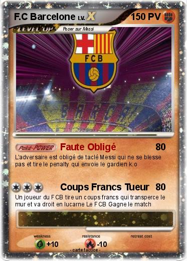 Pokemon F.C Barcelone
