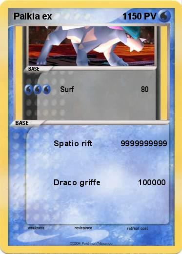 Pokemon Palkia ex                            1